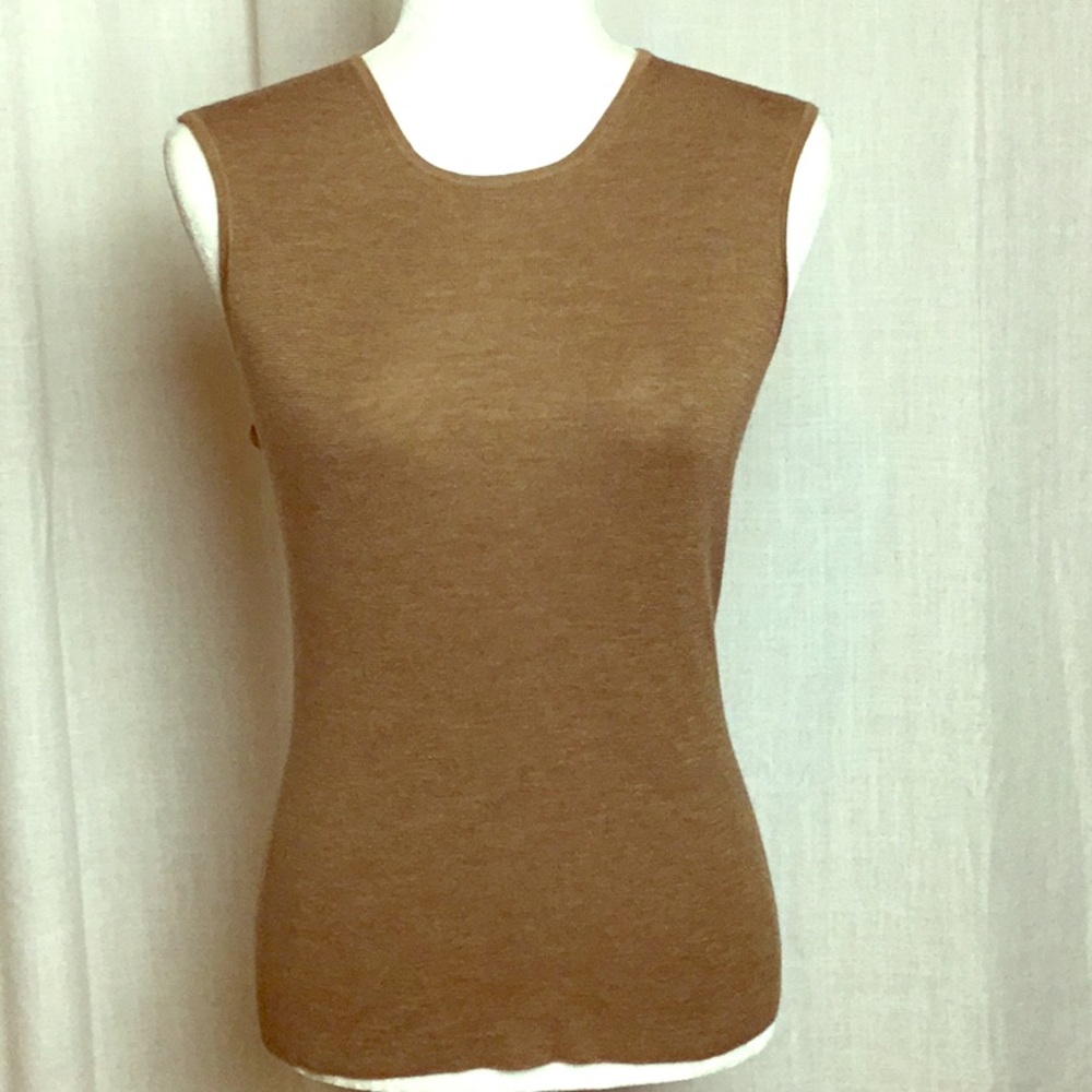 Brooks Brothers Sleeveless Sweater 8
